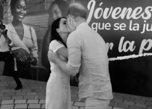 Meghan Markle And Prince Harry Share A Kiss While Salsa Dancing In Colombia