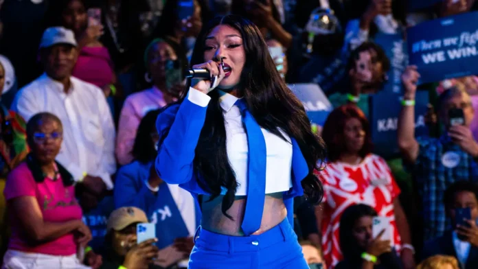 Megan Thee Stallion Addresses Criticism Of Her Twerking At Kamala Harris Campaign Rally