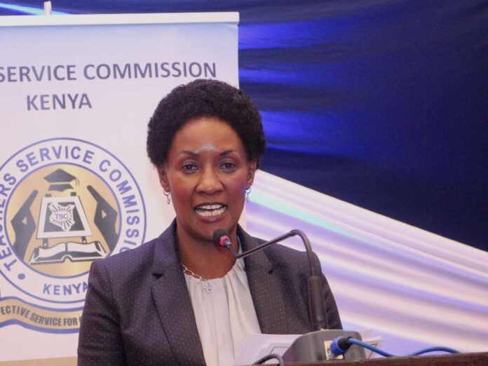 TSC chief executive Nancy Macharia