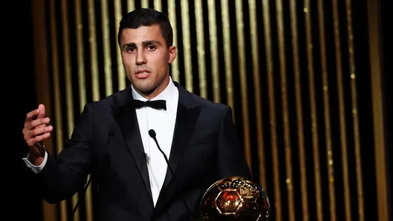 Rodri Reveals His Surprise After Winning Ballon d'Or