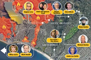 celebrities affected by the Los Angeles fires