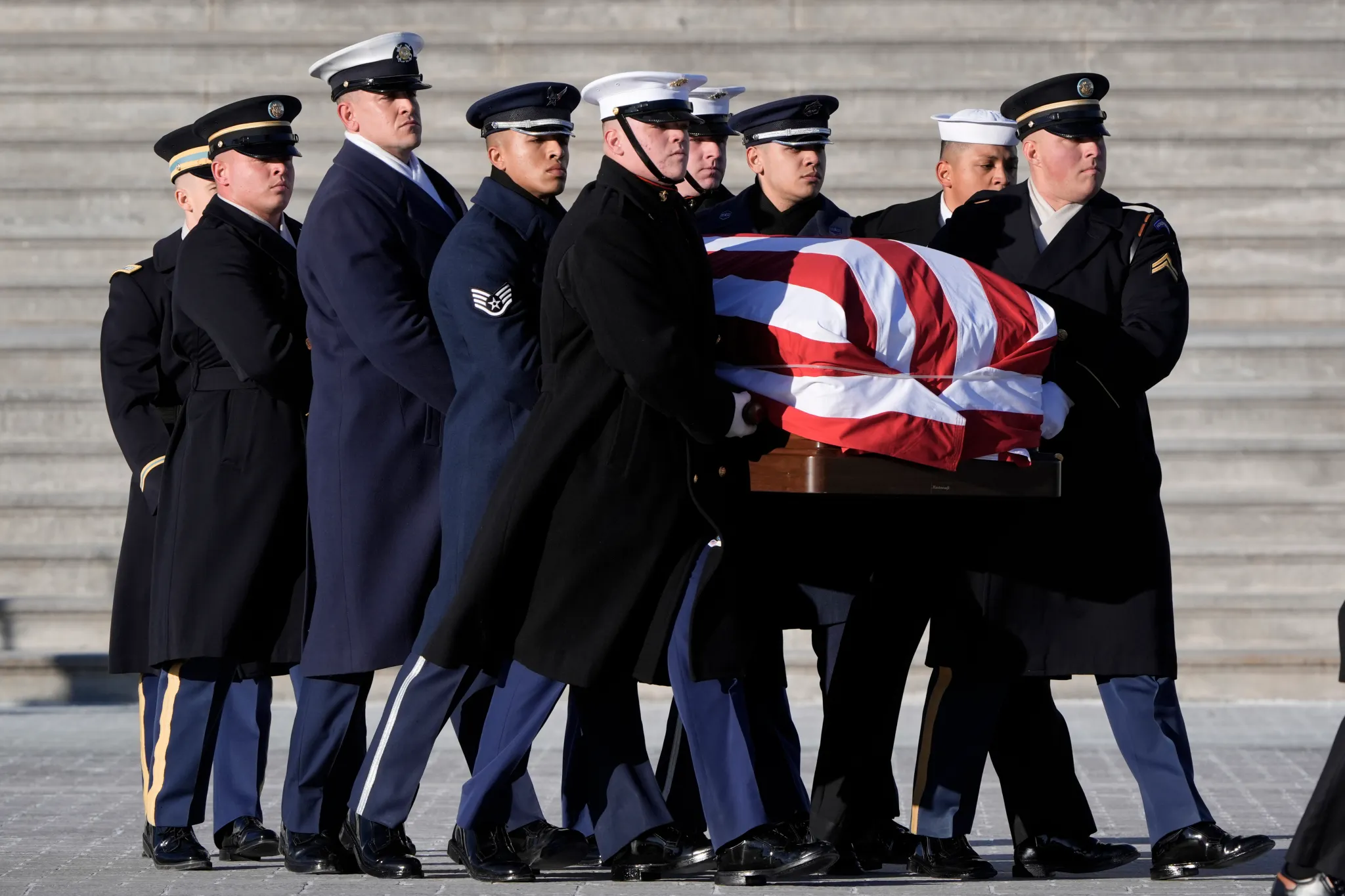 All five living presidents, Joe Biden, Donald Trump, Barack Obama, George W. Bush and Bill Clinton, attended former POTUS Jimmy Carter’s funeral Thursday morning.