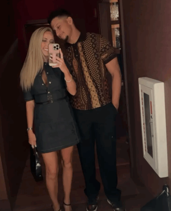 Brittany Mahomes and Patrick Mahomes date