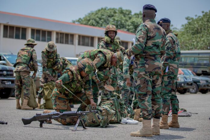 Ghana army ranks and salary