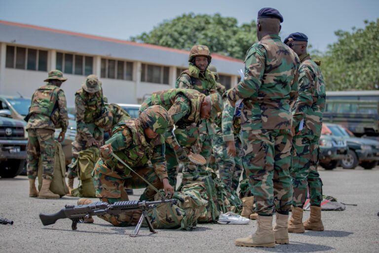 Ghana army ranks and salary