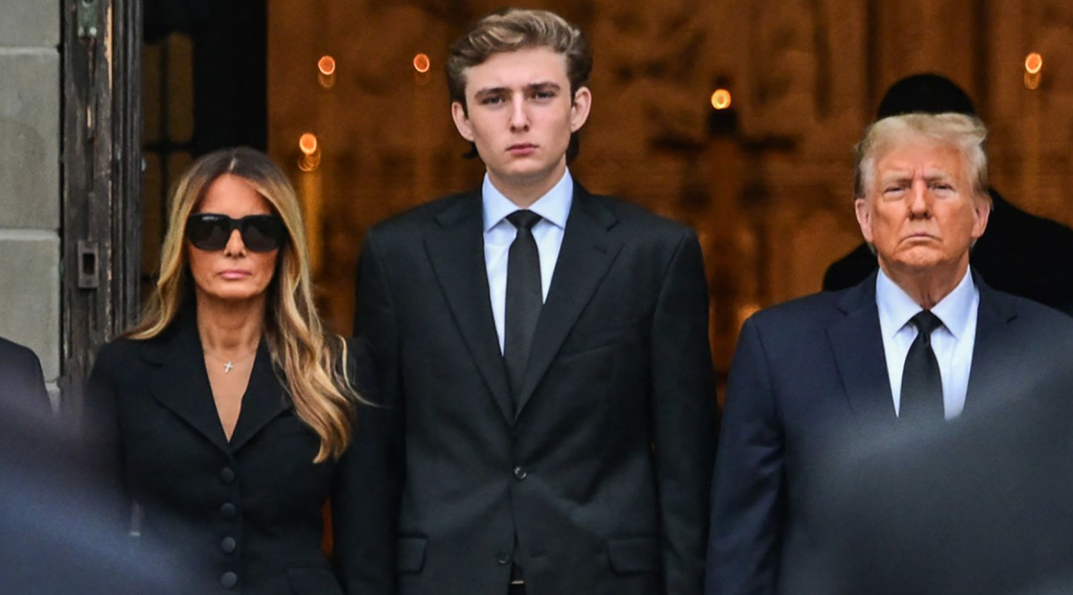 barron trump and family