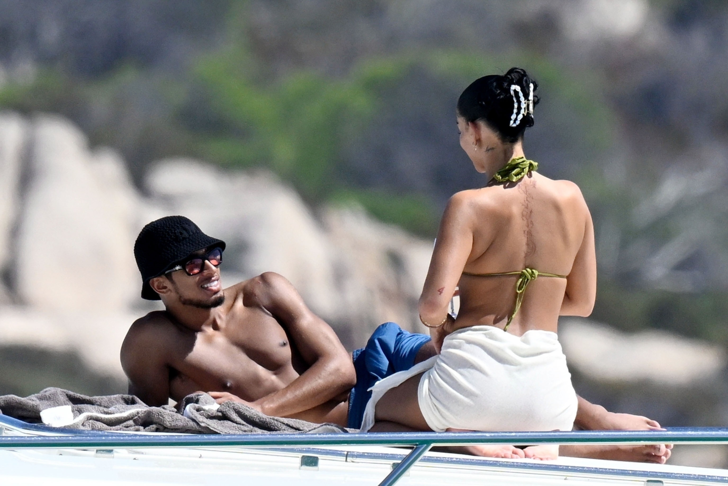 Jude Bellingham Enjoys Sardinia Holiday With Girlfriend Ashlyn Castro