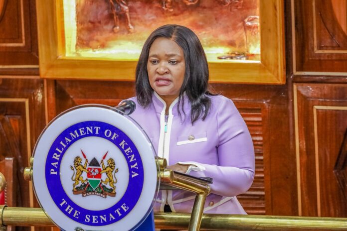 Tourism and Wildlife Cabinet Secretary Rebecca Miano