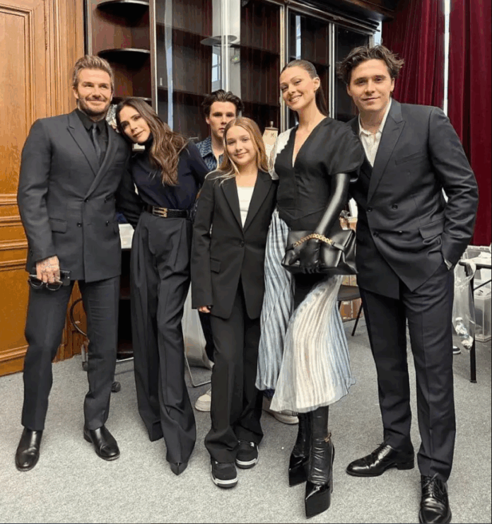 Brooklyn Beckham family