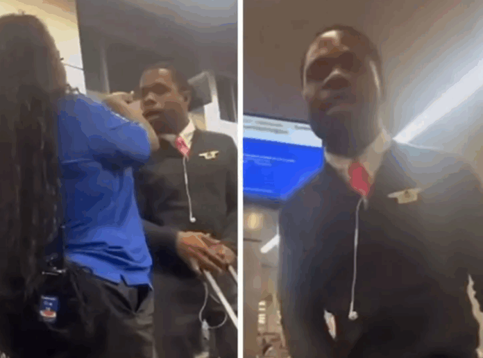 Delta and Southwest Airline Employees Clash at Atlanta Airport in Heated Argument