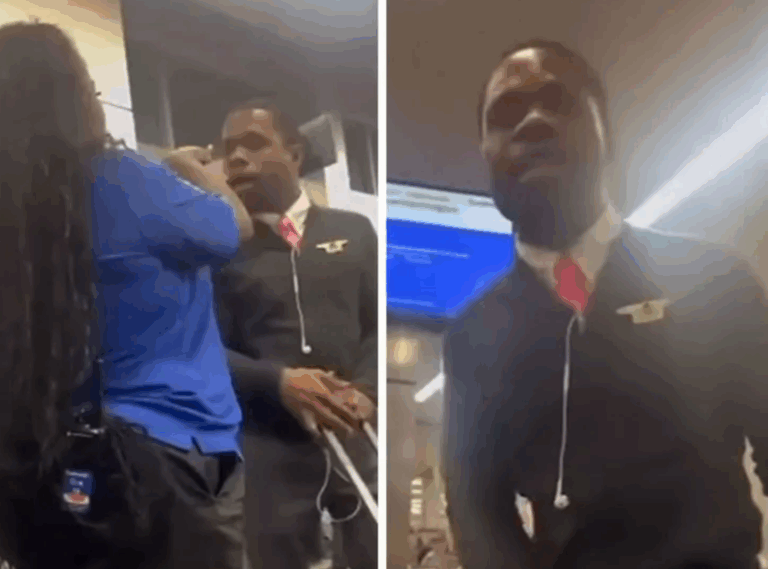 Delta and Southwest Airline Employees Clash at Atlanta Airport in Heated Argument