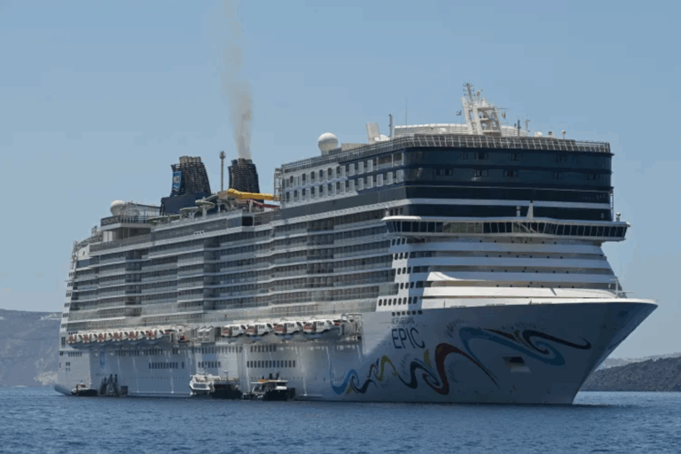 Cruise Ship Rescues 63 Stranded People in the Ionian Sea