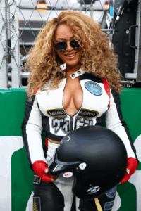 Beyoncé at F1 Grand Prix yesterday
