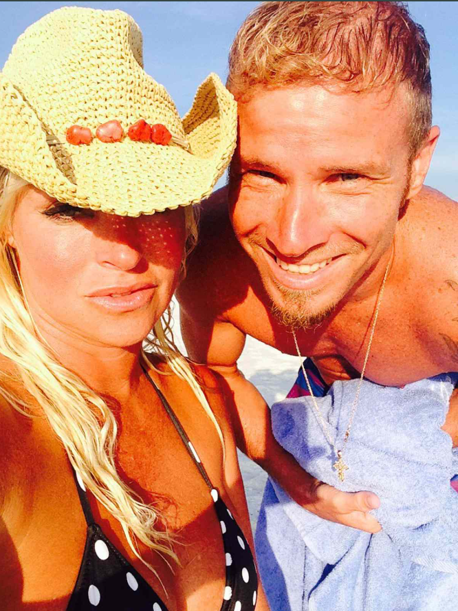 Brian Littrell of the Backstreet Boys and his wife, Leighanne Littrell