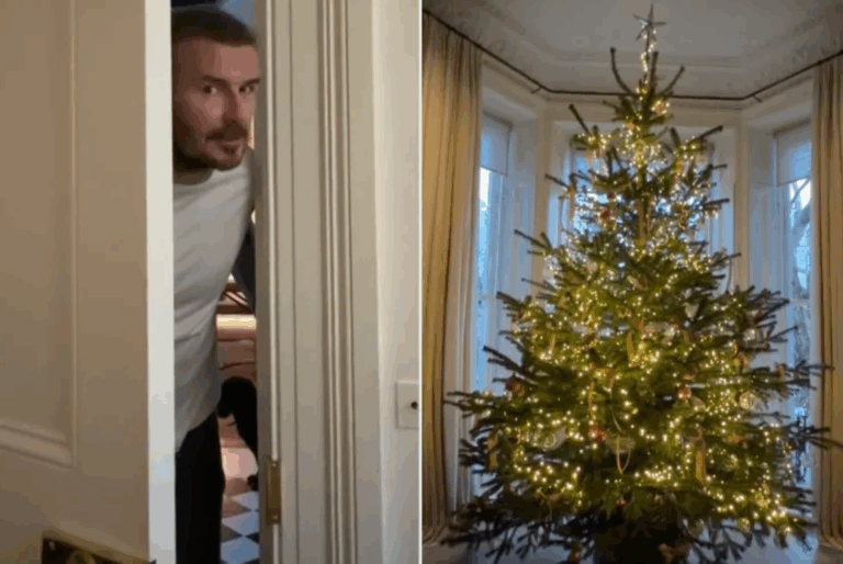 David Beckham Christmas Decorations