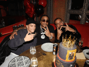 French Montana Celebrates Friend’s Release with Fiancée Princess Sheikha Mahra in NYC