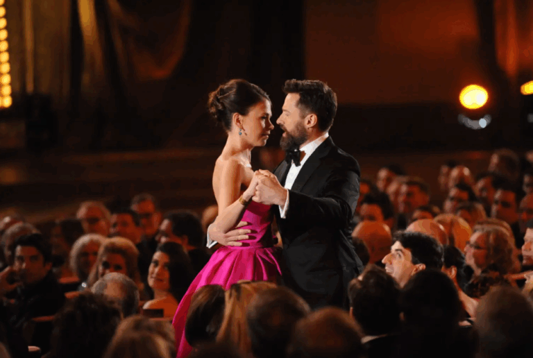 Hugh Jackman and Sutton Foster