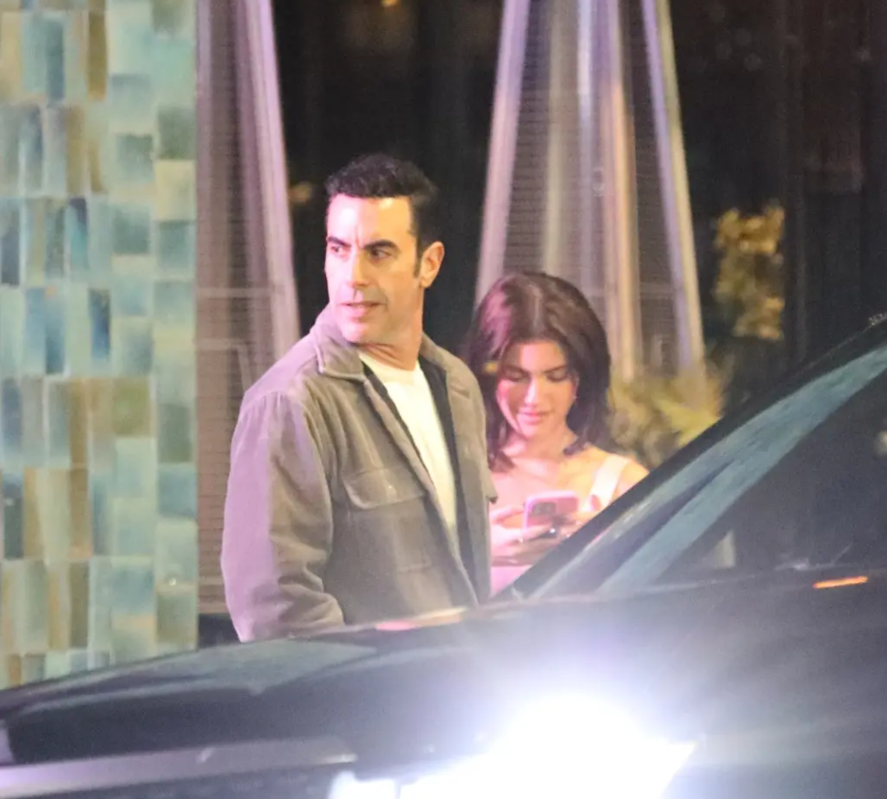 Is Sacha Baron Cohen dating Kelsey Calemine 