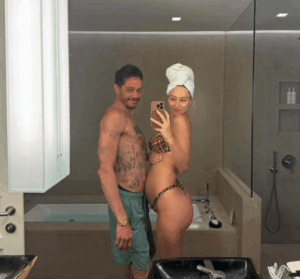 Pete Davidson and Elsie Hewitt Baby Shower