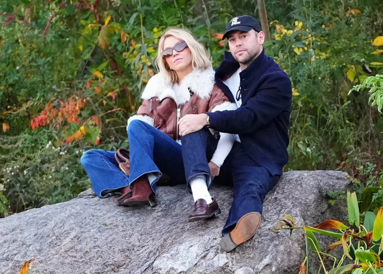 Sydney Sweeney and Scooter Braun