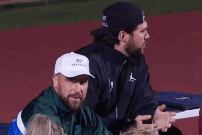 Travis Kelce at Kansas High School