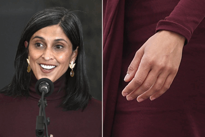 Why Usha Vance removed wedding ring