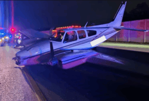 Plane Makes Emergency Landing on Florida’s I-95 Highway