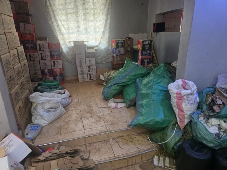 NACADA Raids Counterfeit Alcohol Den in Kenol, Murang’a County