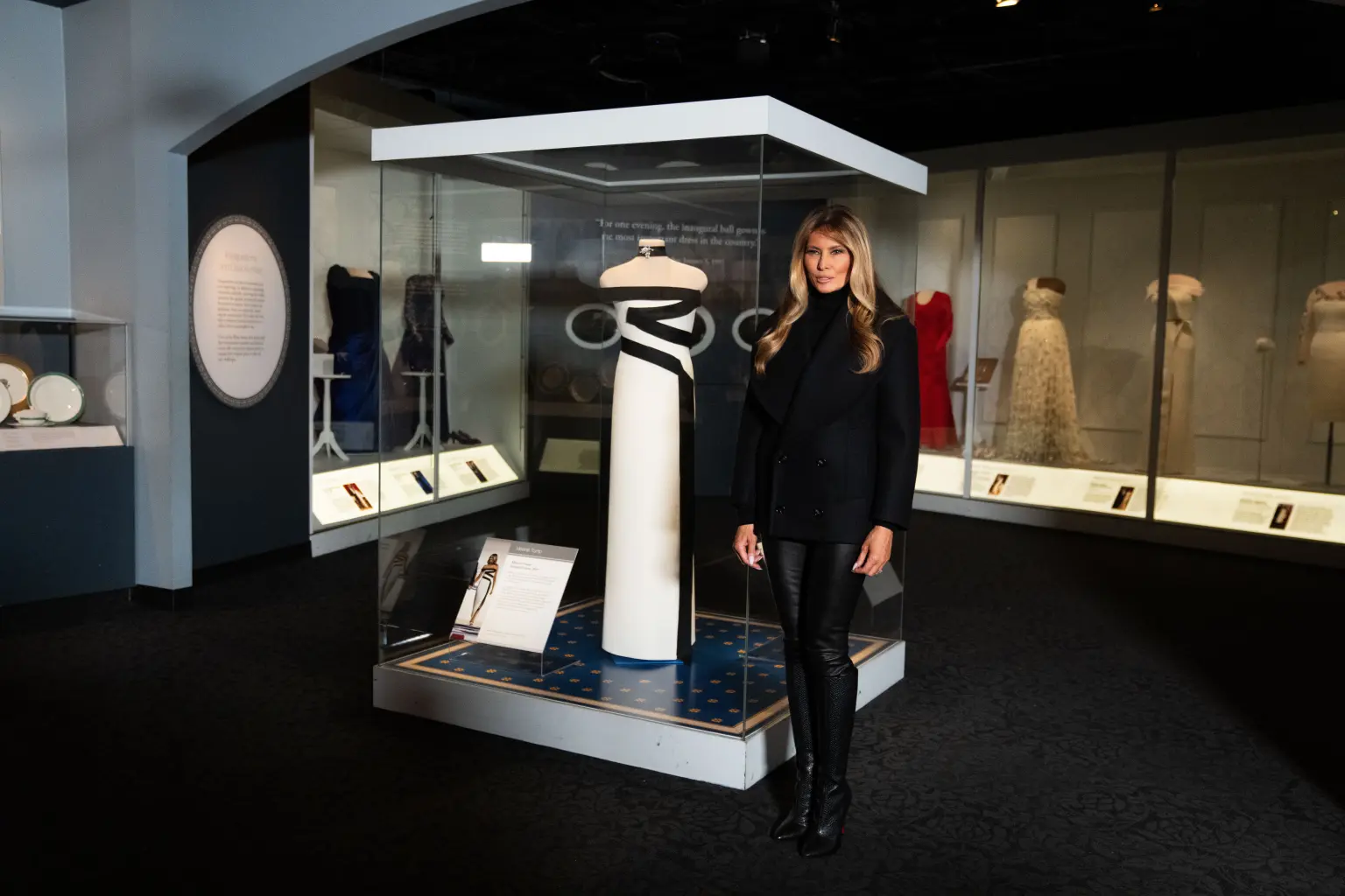 Melania Trump Donates Inaugural Gown to Smithsonian in Stylish Black Ensemble
