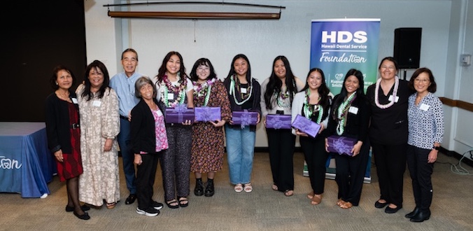 Hawaiʻi Dental Service Foundation Awards Scholarships to Dental Hygiene Students