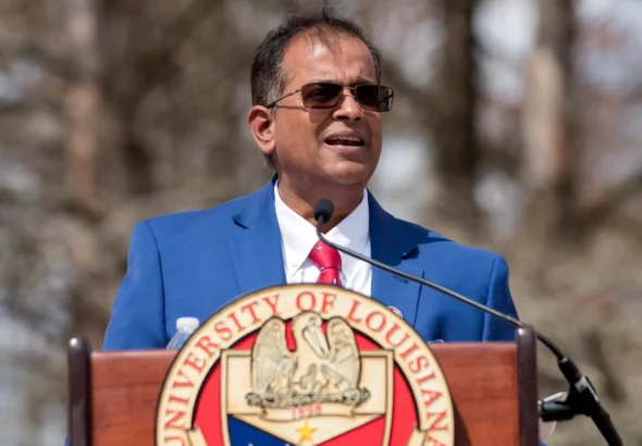 Dr. Ramesh Kolluru Appointed Permanent President of University of Louisiana at Lafayette